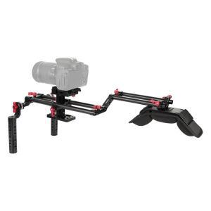 Kayulin DSLR 숄더 어깨 마운트 리그 듀얼 Arri Rosette 치즈 핸드 그립 지원 키트 Canon Nikon Sony Camco