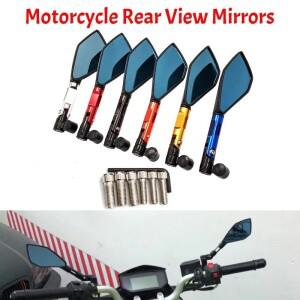 혼다 CBR600RR CB650R 호넷 600 알루미늄 오토바이 사이드 미러, 야마하 MT 09 07 R1 R6, 가와사키 닌자 Z9