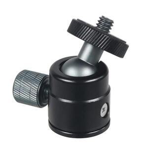 미니 볼 헤드 1/4인치 나사 마운트 360도 회전 카메라 캠코더 DV LED 라이트 브래킷 삼각대 액션 스탠드