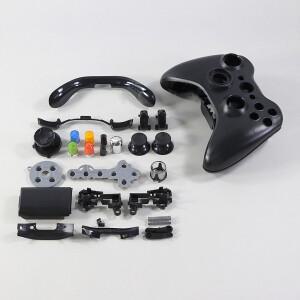 XBOX 호환 호환 360 무선 컨트롤러용 풀 쉘 커버 버튼 모드 교체