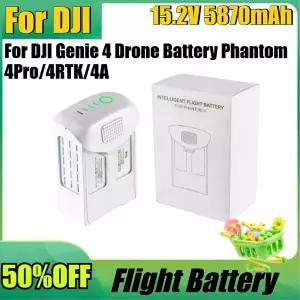 생활 RC소품 DJI Genie 4 드론 배터리 팬텀 4Pro/4RTK/4A 비행 30분 신형 15.2V 5870mAh