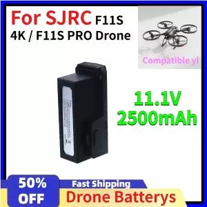 생활 RC소품 2500mAh 11.1V 리포 드론 배터리 SJRC F11S 4K/F11S PRO 5G Wifi GPS FPV 쿼드콥터용 예비 부