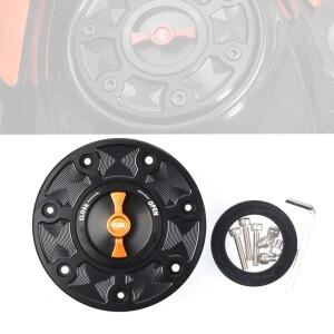 DUKE 390 오토바이 액세서리 연료 가스 탱크 캡, RC 390 듀크 790 890 R 250 오일 연료 캡 탱크 커버, 퀵릴