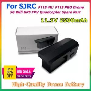 생활 RC소품 11.1V 2500mAh 리포 드론 배터리 SJRC F11S 4K / PRO 5G 와이파이 GPS FPV 쿼드콥터 예비 부품