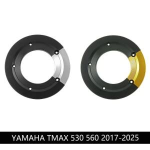 야마하 Tmax530/560, 2017-2025용 개조 알루미늄 합금 풀리 장식 커버에 적용 가능