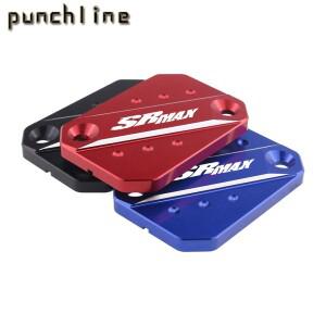 SR MAX 300 250 일년 내내 GPR 250 R 일년 내내 MP3 300 400 500 2015-2021 앞 브레이크 유체 저장소 캡 커