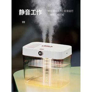 투명 초음파 가정용 대용량 MJ CAD2 듀얼 실내 패밀리 가습 겸용 굴뚝 3D