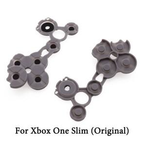 XBOX 호환 호환 One / Slim 컨트롤러용 실리콘 전도성 고무 단추 접촉 키 패드 Elite  X S 게임패드용