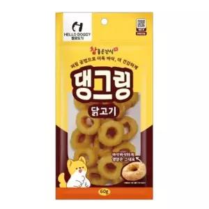 [핫트랙스]강아지 댕그링 도넛 간식 닭고기 60g 1P 바삭 비스킷(WFLSD7P)