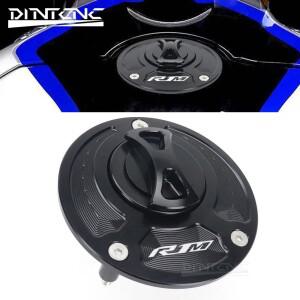 오토바이 액세서리 연료 가스 탱크 커버 YAMAHA YZF R1 R1M R7 R6 R15 R15M R3 퀵 릴리스 회전 알루미늄 오