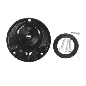 야마하 R1 R6 FZ6 MT-01 MT-03 MT07 MT-09 MT-10 MT-25 용 CNC 알루미늄 키리스 오토바이 액세서리 연료 탱