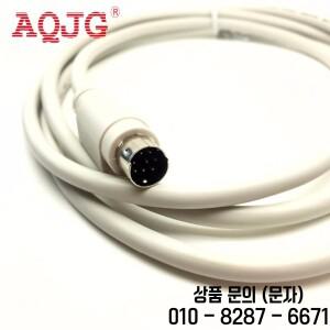 MD8 미니 Din 핀 수 수 1.5M 케이블 베이지 AQJG