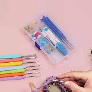 DIY 뜨개질 바늘 53P 골무 줄자 버클 가위 풀세트 코바늘 액세서리만들기 뜨개바늘 수예