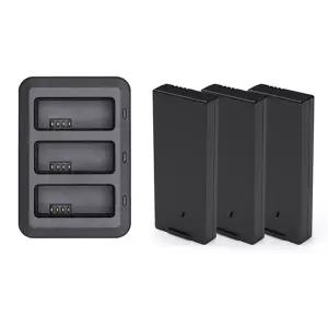 생활 RC소품 기존 Tello 배터리 충전 센터 3-in-1 스마트 충전기  DJI UAV 비행 액세서리 용 3pcs 1100mAh