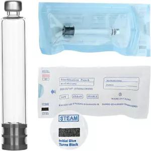 11mm 길이의 가 있는 3ml 펜 카트리지 10팩 펩드용 3cc 빈 V1-V2 스팀 멸균 및 개별 포장