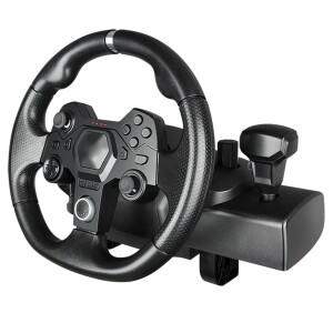270 도 레이싱 스티어링휠 진동 컨트롤러 게임  페달 스위치/XBOX 호환 호환 360/one/pc/PS4 호환/3/Androi