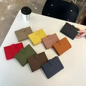 새로운 여성용 여권 홀더 멀티 컬러 가죽 넥 스트랩 여행 지갑 비행기 위한 경량 휴대용 문서 정리함