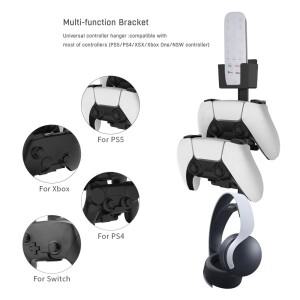 PS5 호환/PS4 호환/XBOX 호환 호환/스위치 범용 컨트롤러/헤드폰/리모컨용 벽걸이형 보관 후크에 적합