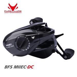 PURELURE DC BFS 단일 모드 나일론 프레임 소재 전자 브레이크 사운드 베이트캐스팅 낚시 릴 3.5-17g 배스
