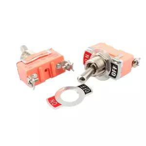 10 PCS 전원 토글 스위치 ON-OFF/ON-OFF E-Ten 시리즈 15A 250VAC 2/3/4/6핀(1021)
