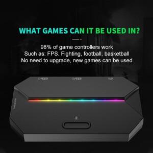G6L 전자 기기 액세서리 Xbox One PS3 게임 콘솔용 유선 키보드 마우스 변환기 어댑터