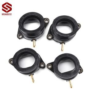 Yamaha FZS1000 Fazer 2001-2005 5LV-13586-01 용 4 Pcs 오토바이 기화기 인터페이스 어댑터 흡기 매니 폴