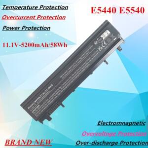 새로운 N5YH9 VV0NF VJXMC 0K8HC 1N9C0 7W6K0 F49WX NVWGM CXF66 WGCW6 배터리 Dell Latitude E5440 11.1V-