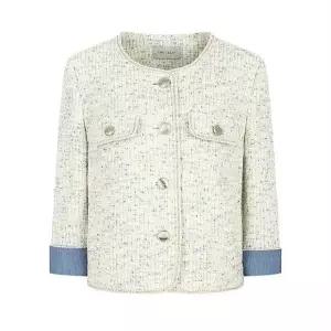 [더아이잗] 세이브존07 크롭 네크 자켓 IP4A0JK061 (49985094)