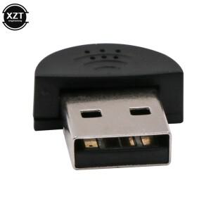 PC USB 마이크 드라이버  미니 노트북 휴대용 외장 버튼홀 유튜브 MSN 스카이프 기록용
