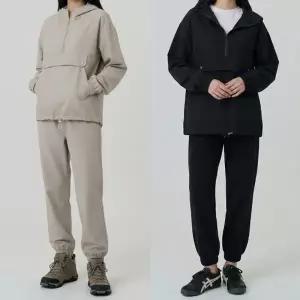 조거 여성바지 면바지 배기바지 일자 스판 루즈핏 면