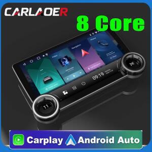 안드로이드 자동차 오디오 멀티미디어 플레이어, 9 인치, 2 DIN, 8 코어, 4G, 64G, QLED 화면, 카플레이,