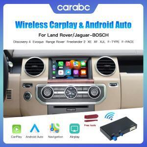 CARABC 무선 carplay 안드로이드 자동은 랜드 로버 Jaguar Bosch Discovery4 Evoque Freelander2 XE XF XJL