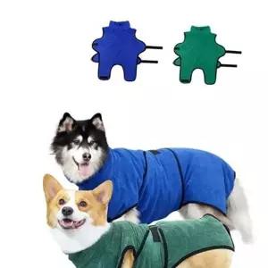 드라이 강아지 목욕 가운 극세사 고양이 목욕 가운 목욕타월 반려동물