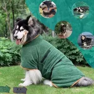 소프트 강아지 가운 드라이 고양이 가운 반려동물 목욕타월 흡수 타월