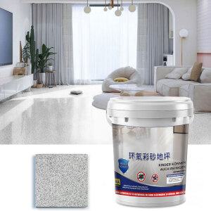 최신 고광택 대리석 효과 에폭시 바닥 코팅 실내 순수 Natura 안티 슬립 페인트 500g 4pcs/square meter