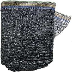KAAOGITY 55 선블록 그늘막 커버 메쉬 자외선 차단망 정원 화초 온실 검은색(6.5 x 10 FT)