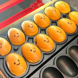 계란 모양 기계 도구세트 카페 전기 와플메이커 8cm 빵틀 제조기 풀빵 디저트