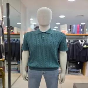인디안 더 레이블 케이블 폴로니트 MUOBS6M231138_DG