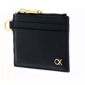 캘빈클라인 Calvin Klein CK 아이콘 4CC 케이스 홀더 W / Zip 블랙 카드홀더 카드케이스 카드지갑 382164