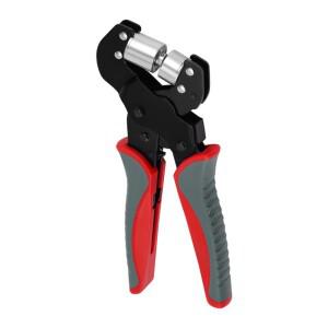 그로멧 툴 키트 휴대용 홀 펀치 플라이어 핸드 프레스 기계 수동 10mm 실버 포함