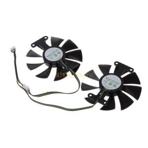 Zotac 1060 GTX950 용 2Pcs 85MM VGA 그래픽 카드 냉각 팬 4Pin 12V 0.35A 베스트