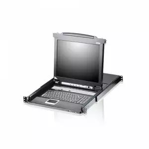 ATEN 17형 LCD KVMP 스위치 RGB 16포트 USB 연구소 IDC 서버실 랙마운트 본체 PC 공유기 선택기 셀렉터
