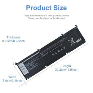 DELL G15 5510 시리즈 XPS G7 8FCTC 11.4V 56Wh 배터리