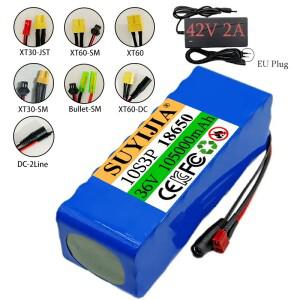 18650 충전식 리튬 배터리 팩 10S3P 36V 105000mAh 500W 전원 수정 자전거 스쿠터 차량 BMS 42V