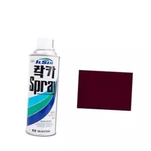 스프레이락카 락카페인트 진밤색 일신락카 페인트락카 40개 420ml