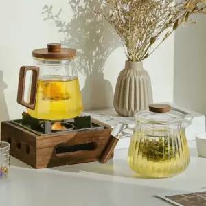 내열유리 주전자 티포트 유리주전자 차포트 직화유리주전자 500ml