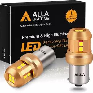 알라 조명 미니어처 2V Ba5S 베이스 7506 56 LED 전구 6000K 제논 화이트 슈퍼 브라이트 시그널 백업