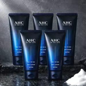 AHC 온리포맨 남자 폼클렌저 140ml 5개 남성 클렌징폼 피지 모공 세안제