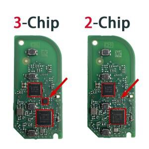 BMW 433MHZ 49칩 스마트 리모컨 자동차 키 FCC ID N5F-ID21A OEM PCB G20 G11 5 6 7 시리즈용