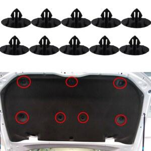 플라스틱 후드 절연 리테이너 클립 9046709050 ta Alphard Camry Estima Kluger 랜드 크루저 Yaris R 4 Prius Lexus